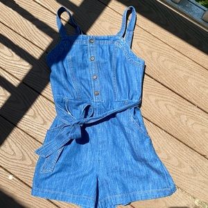 Old Navy women’s blue overalls xs cute stylish